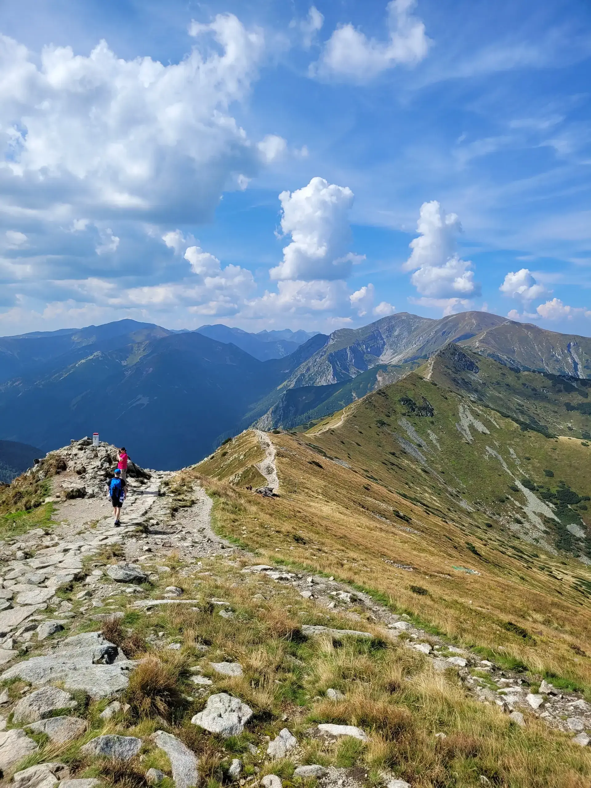 Kasprowy Wierch - Czerwone Wierchy (do Kopy Kondrackiej) - Giewont - wrzesień 2024