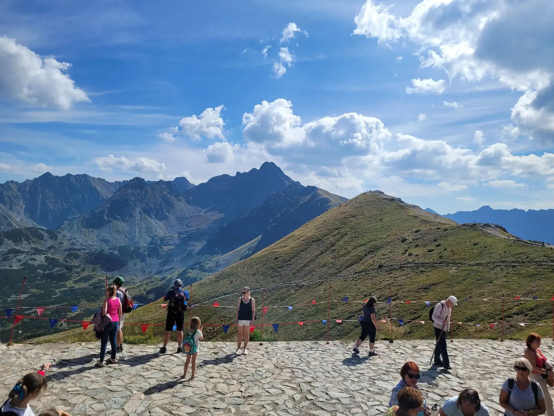 Kasprowy Wierch - Czerwone Wierchy (do Kopy Kondrackiej) - Giewont - wrzesień 2024