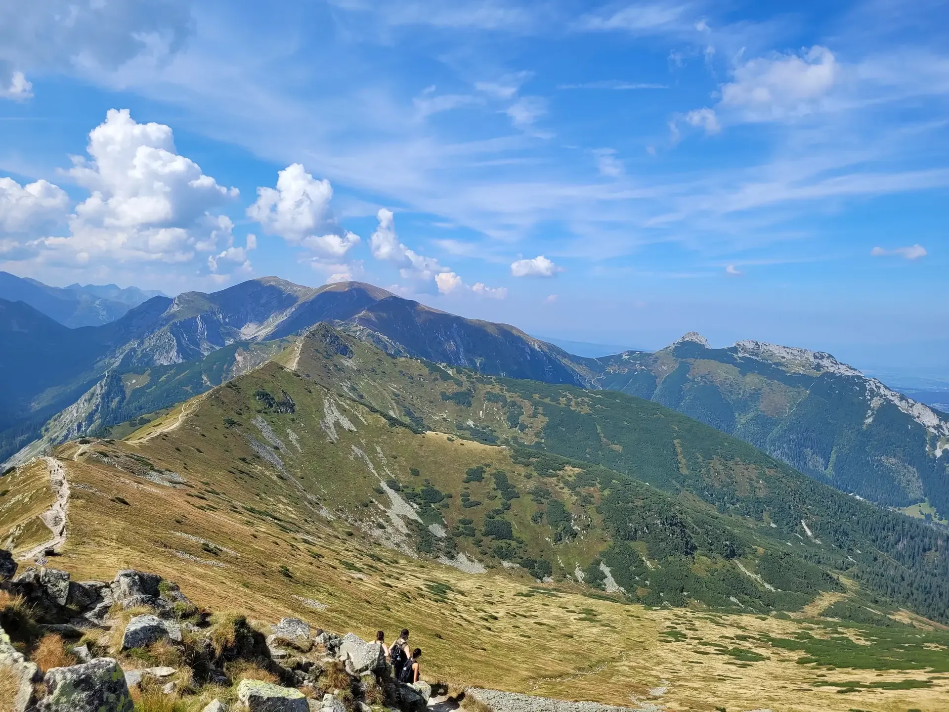 Kasprowy Wierch - Czerwone Wierchy (do Kopy Kondrackiej) - Giewont