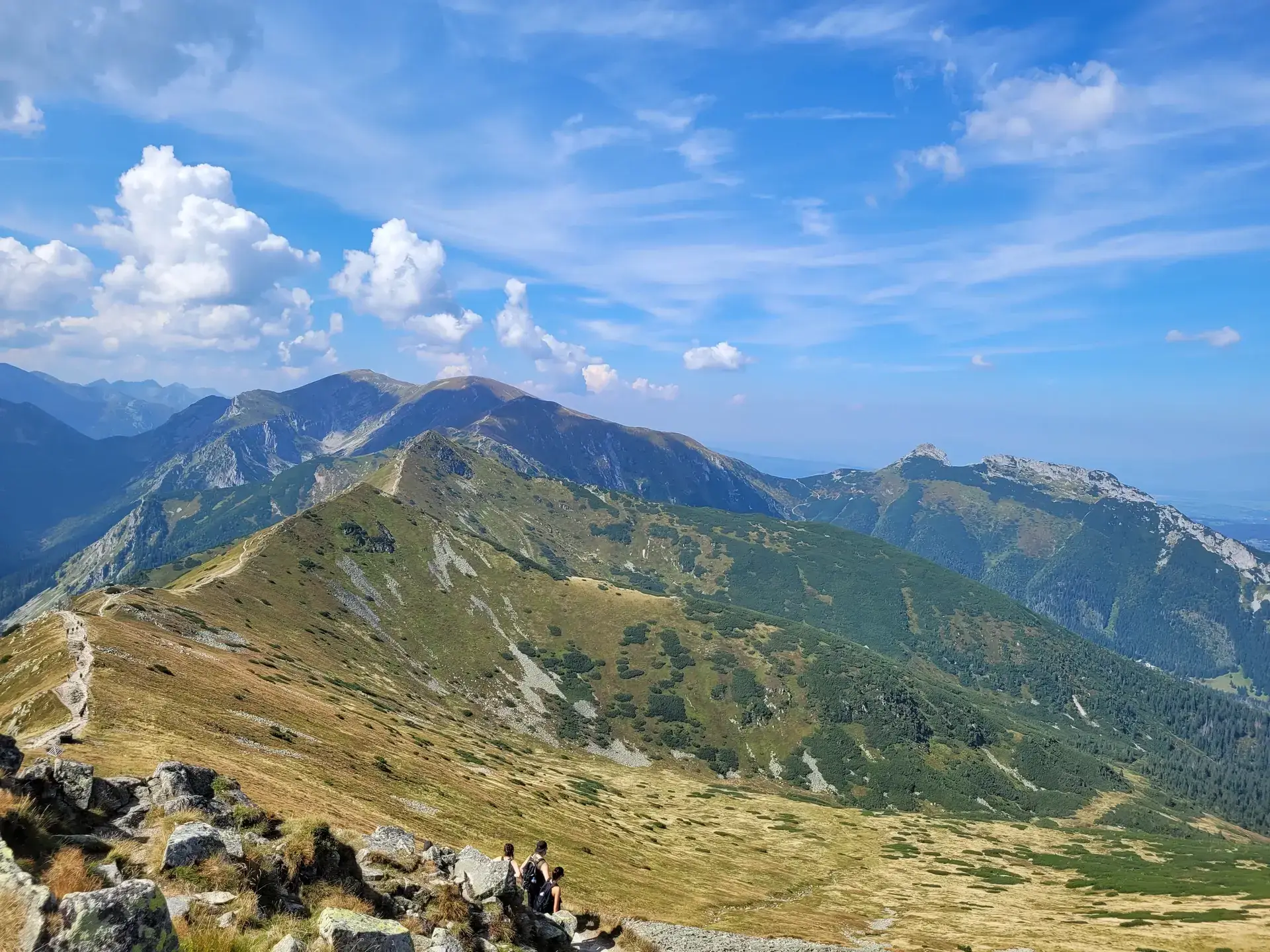 Kasprowy Wierch - Czerwone Wierchy (do Kopy Kondrackiej) - Giewont - wrzesień 2024