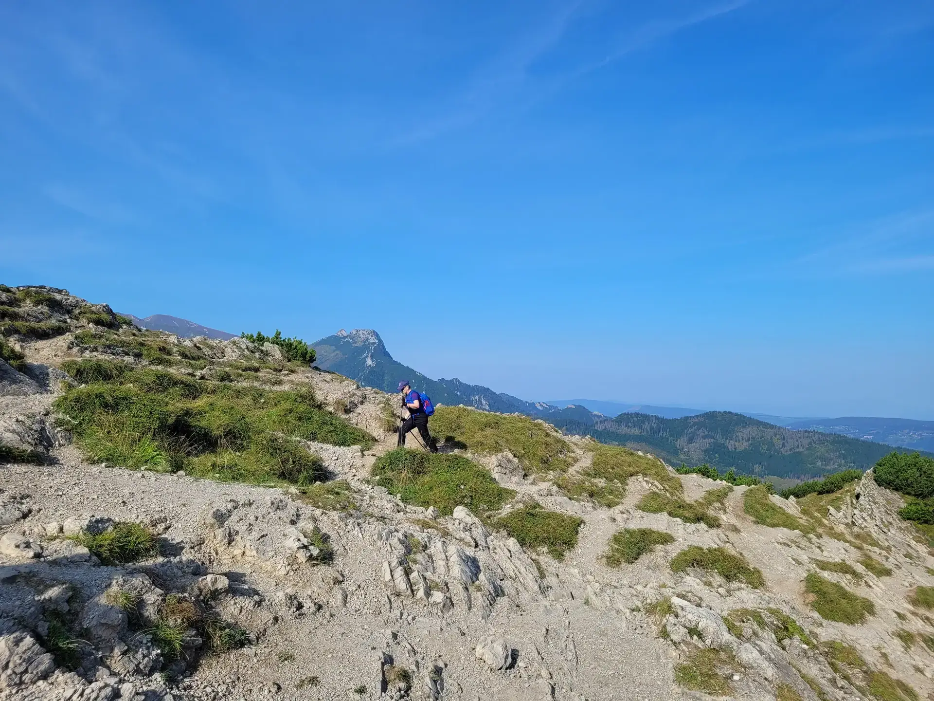 Kasprowy Wierch - Czerwone Wierchy (do Kopy Kondrackiej) - Giewont - wrzesień 2024