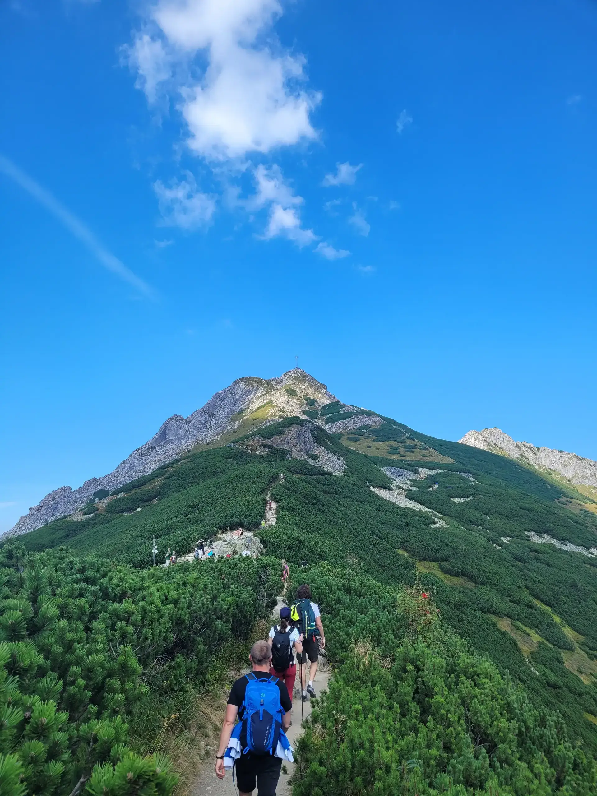 Kasprowy Wierch - Czerwone Wierchy (do Kopy Kondrackiej) - Giewont - wrzesień 2024