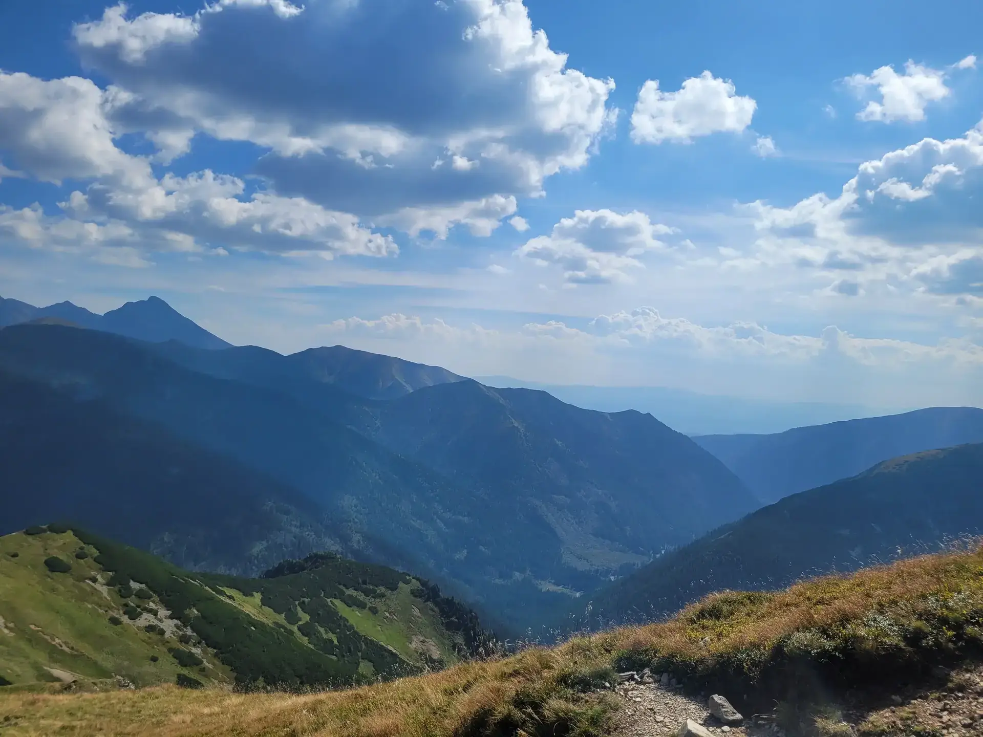 Kasprowy Wierch - Czerwone Wierchy (do Kopy Kondrackiej) - Giewont - wrzesień 2024