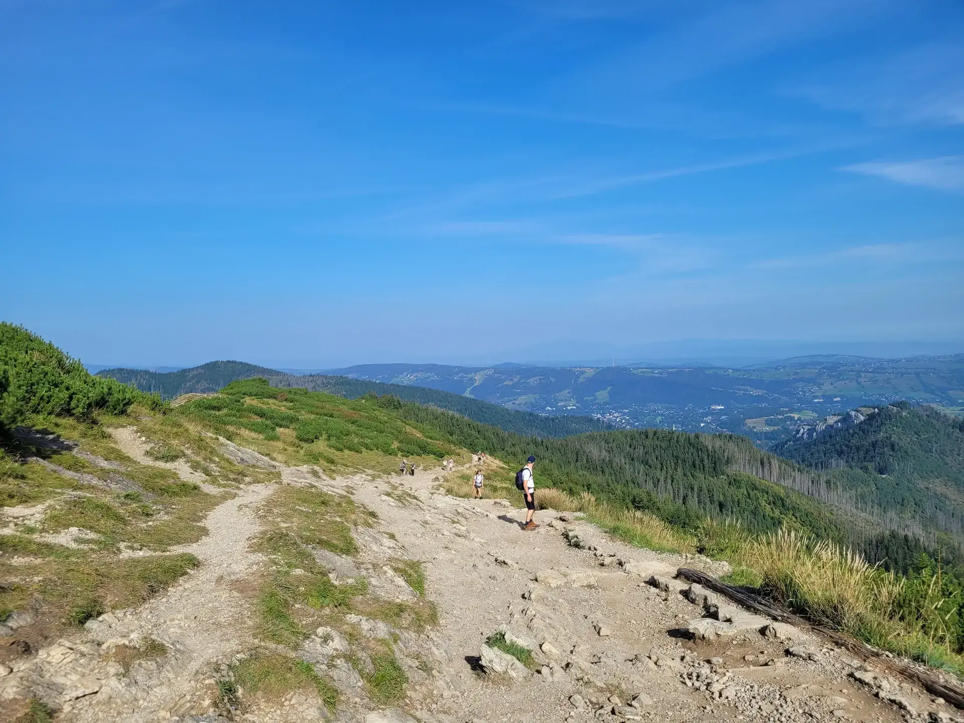 Kasprowy Wierch - Czerwone Wierchy (do Kopy Kondrackiej) - Giewont - wrzesień 2024