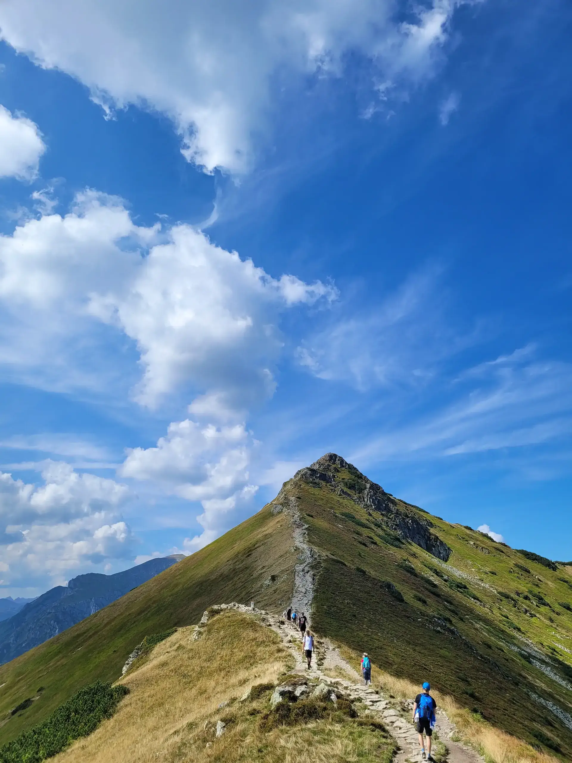 Kasprowy Wierch - Czerwone Wierchy (do Kopy Kondrackiej) - Giewont - wrzesień 2024