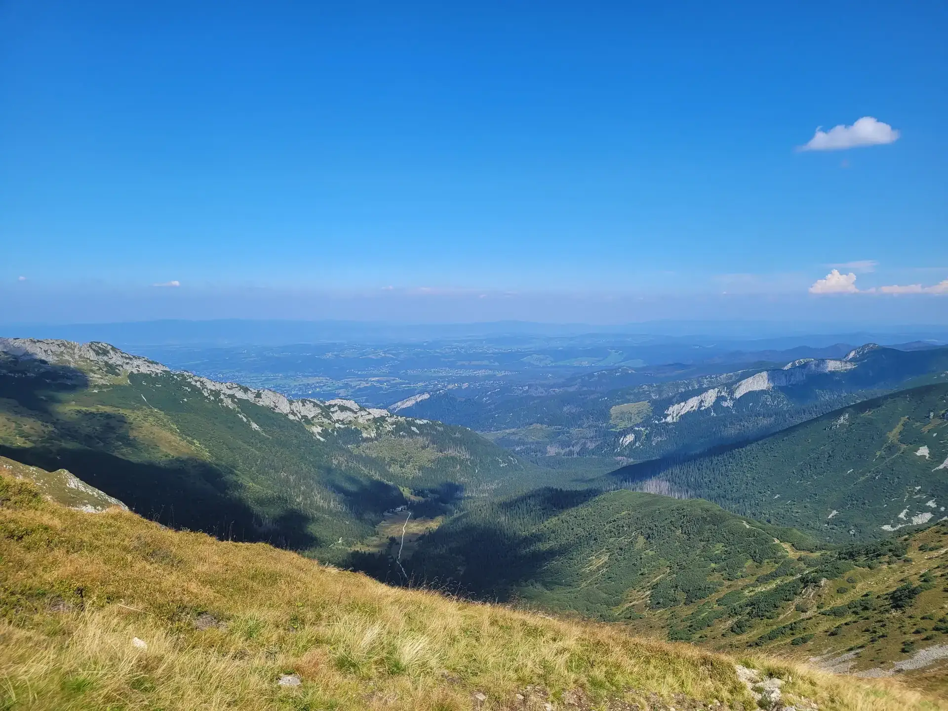 Kasprowy Wierch - Czerwone Wierchy (do Kopy Kondrackiej) - Giewont - wrzesień 2024