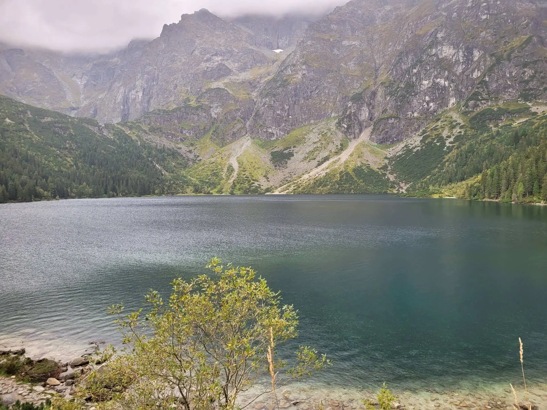 Morskie Oko - Czarny staw pod Rysami - wrzesień 2023