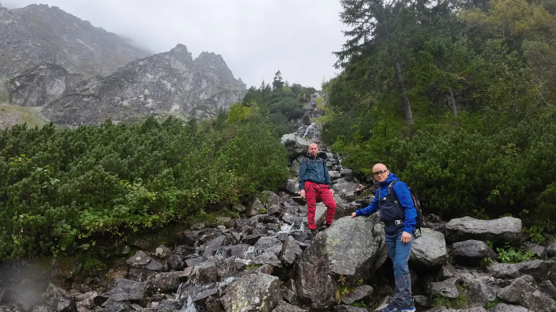 Morskie Oko - Czarny staw pod Rysami - wrzesień 2023