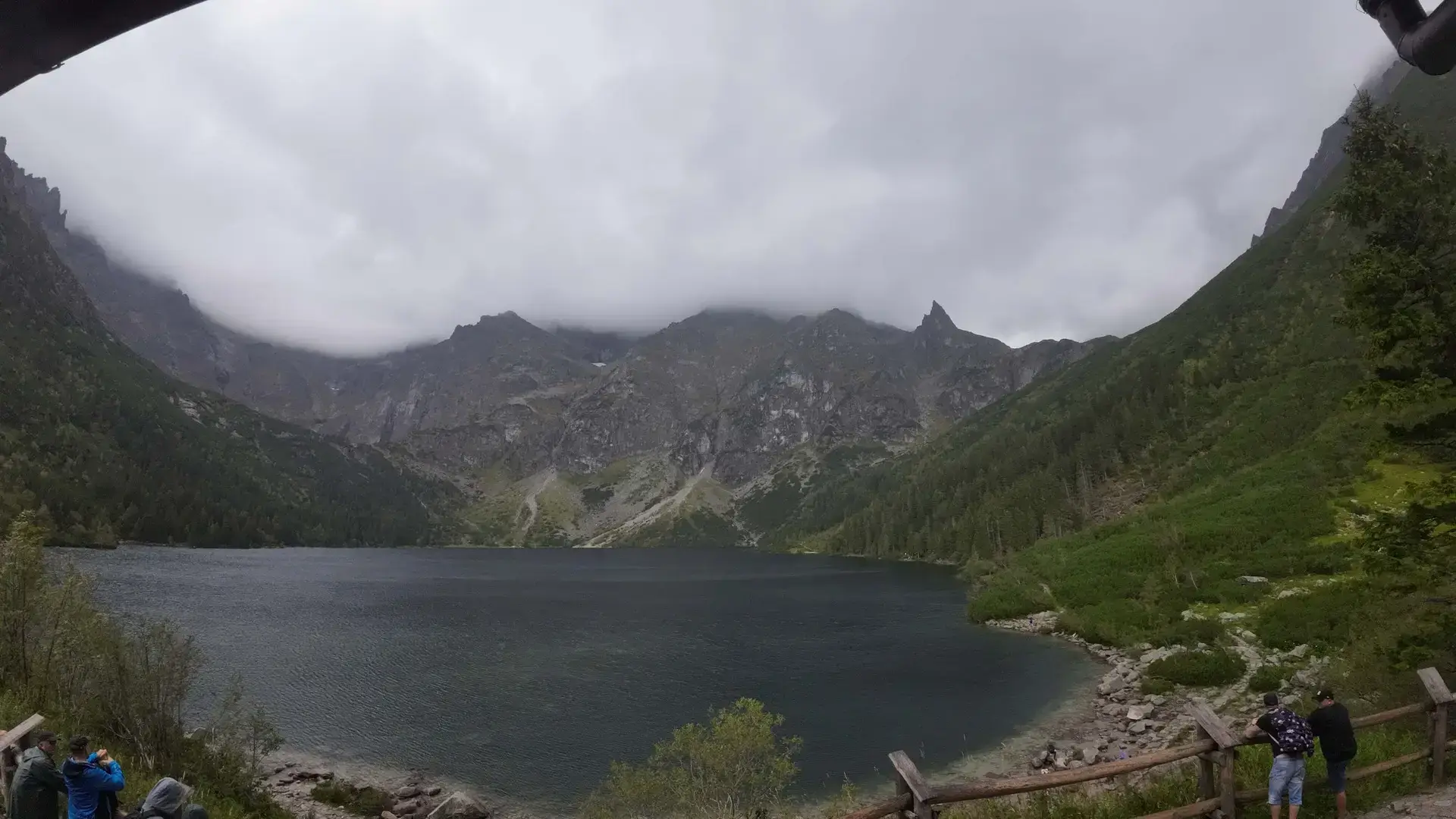 Morskie Oko - Czarny staw pod Rysami - wrzesień 2023