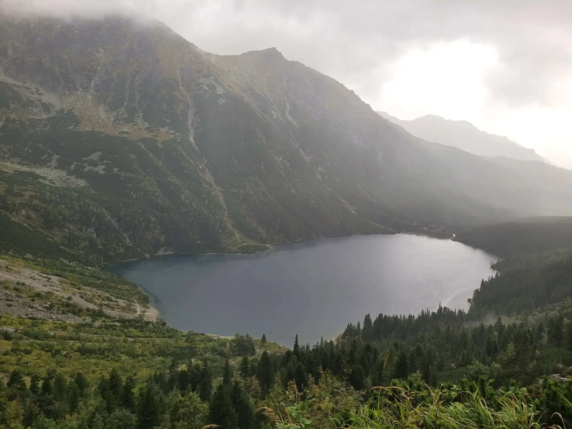 Morskie Oko - Czarny staw pod Rysami - wrzesień 2023