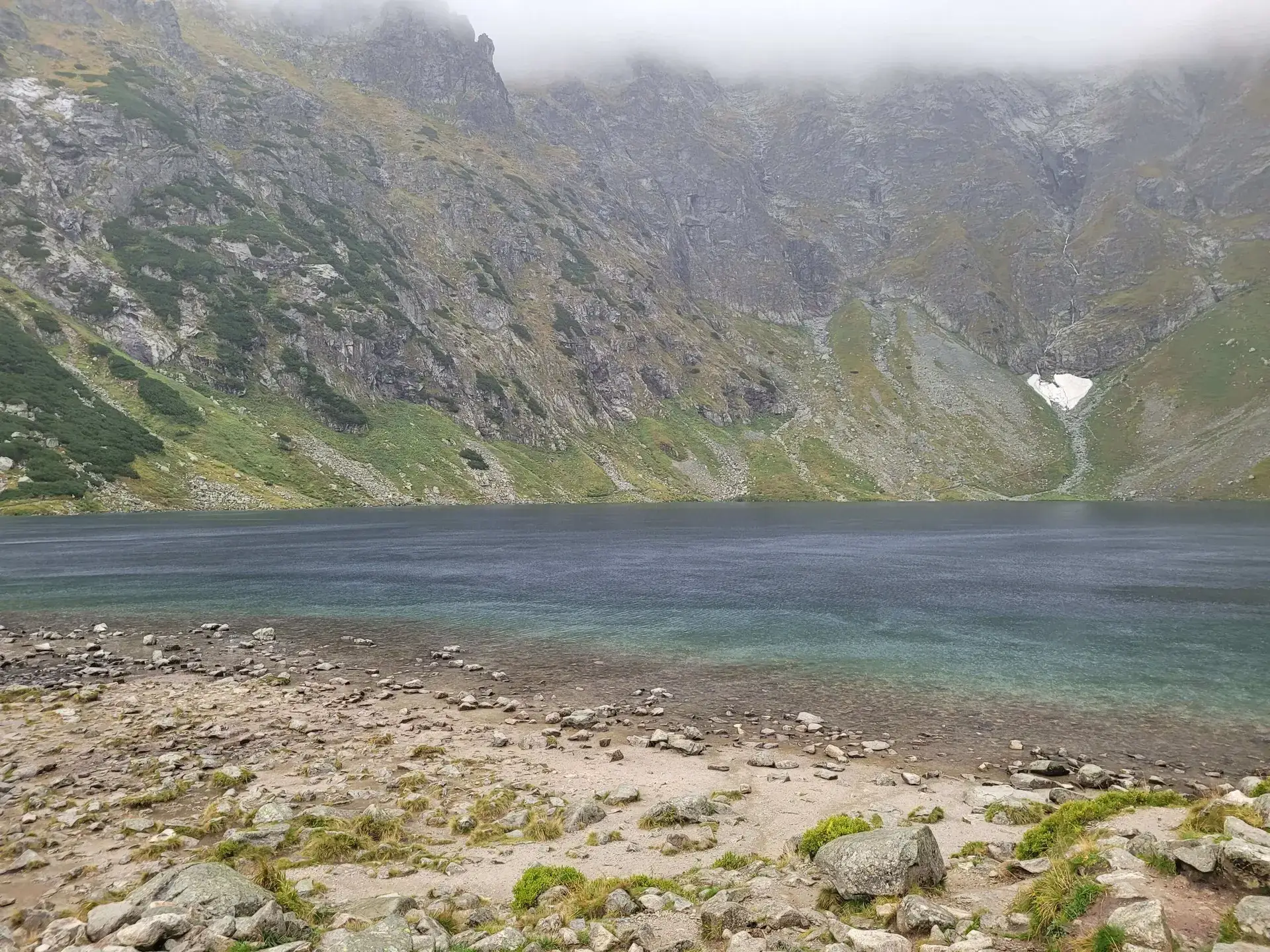 Morskie Oko - Czarny staw pod Rysami - wrzesień 2023